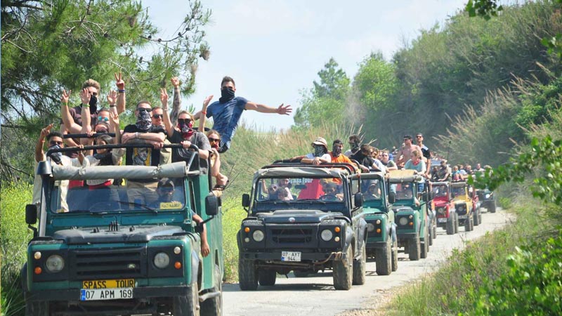 green canyon jeep trip side